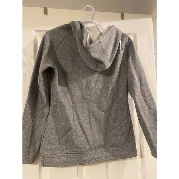 Medium Grey GYMSHARK fleece lined zip up worn once! - Picture 2 of 3